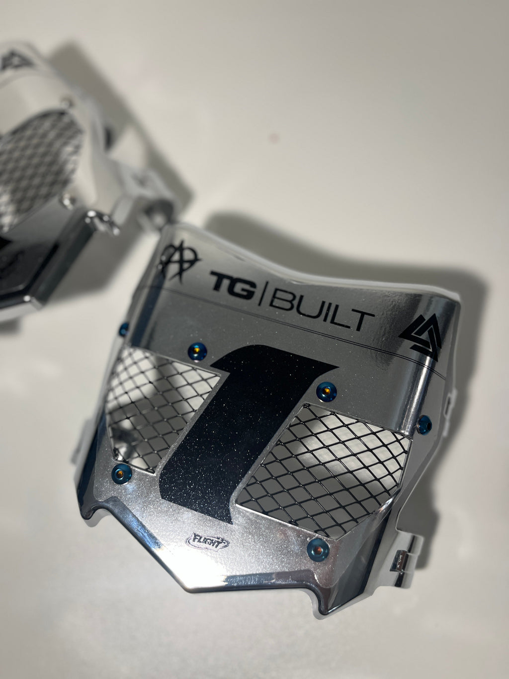 *Full Chrome* Real Titanium Vented Plate