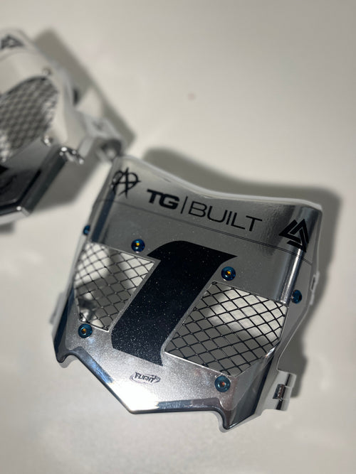 *Full Chrome* Real Titanium Vented Plate