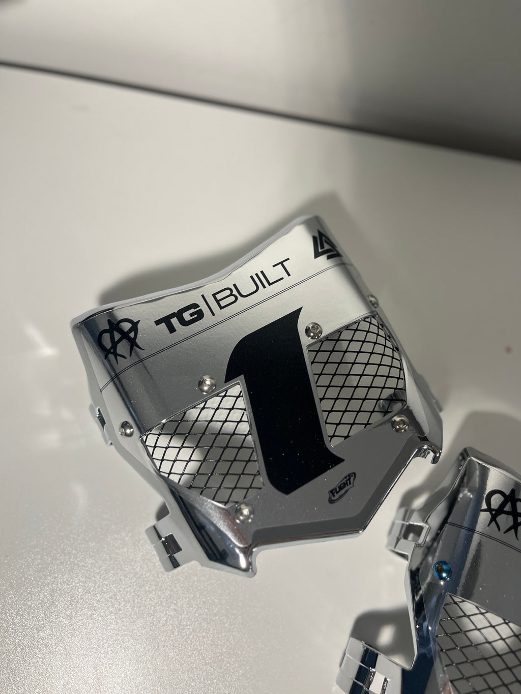 *Full Chrome* Real Titanium Vented Plate