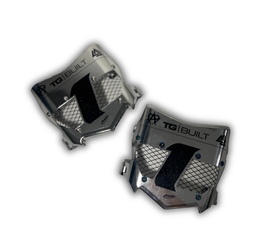 *Full Chrome* Real Titanium Vented Plate